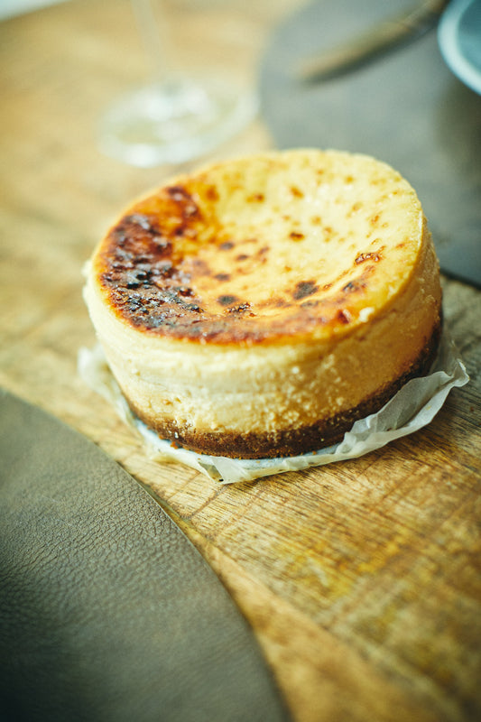 Tarta de queso pequeña